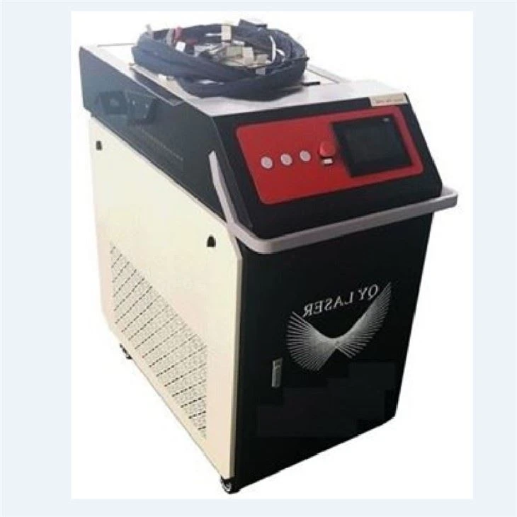 Μηχανή συγκόλλησης λέιζερ ινών μετάλλων 2000w για το σωλήνα σωλήνων φύλλων ανοξείδωτου